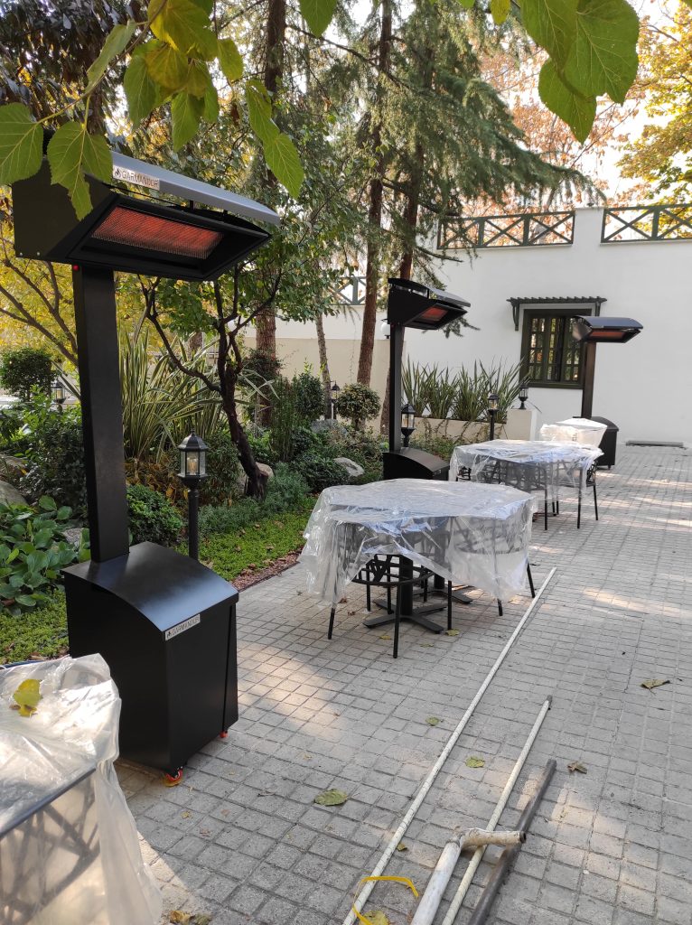 بخاری سرامیکی ایستاده