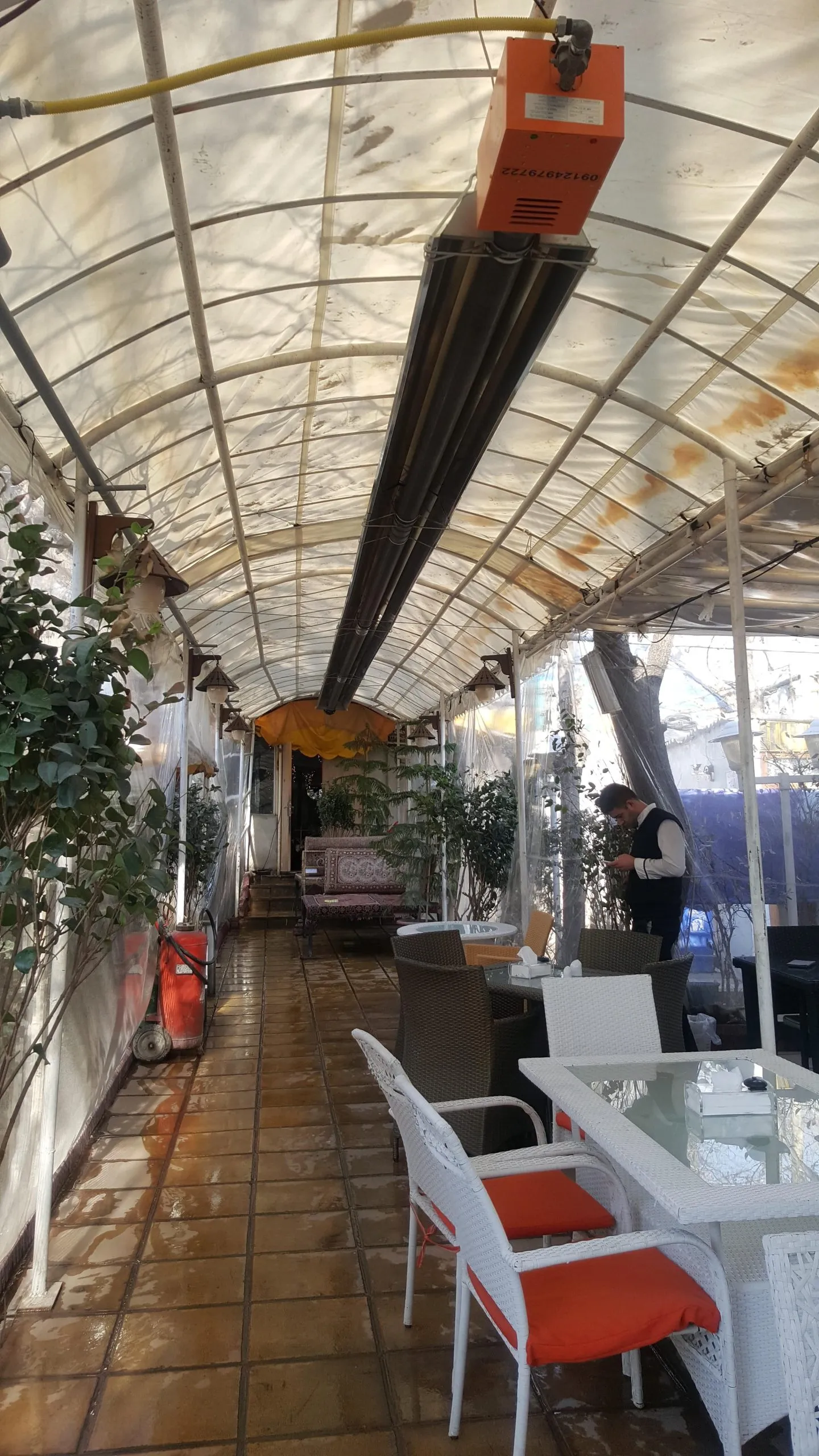 هیتر تابشی باغ نور فرحزاد