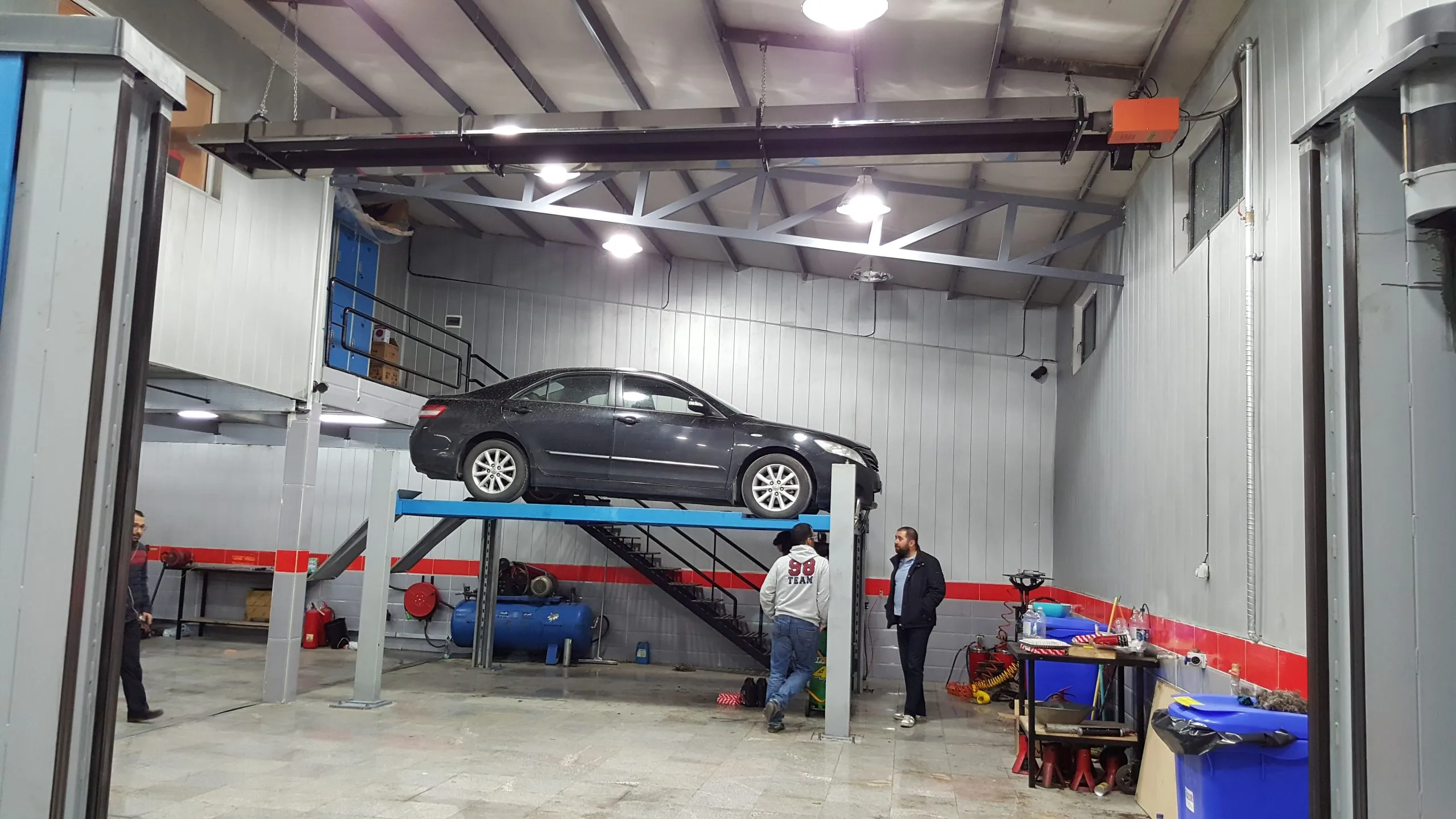 بخاری تابشی تعمیرگاه آجودانیه