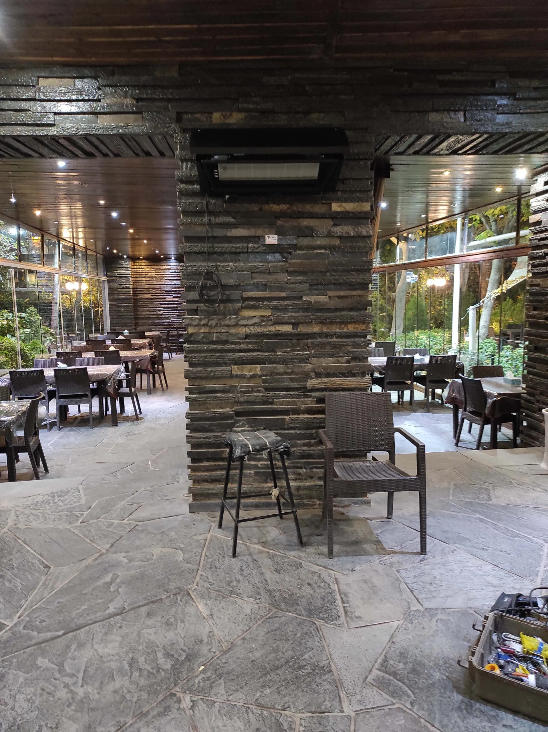 هیتر سرامیکی رستوران