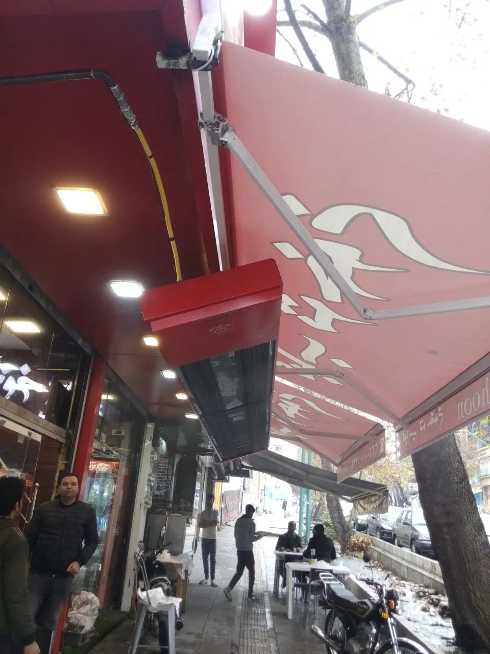 هیتر دکوراتیو رستوران ترخون قلهک